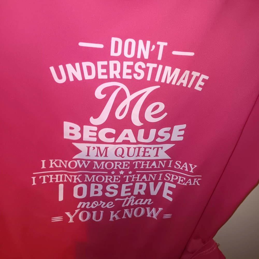 SHEIN Pink Graphic Short Sleeve Tee